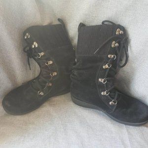 The North Face Women's Lace Mid Suede Boots Sz 5.5